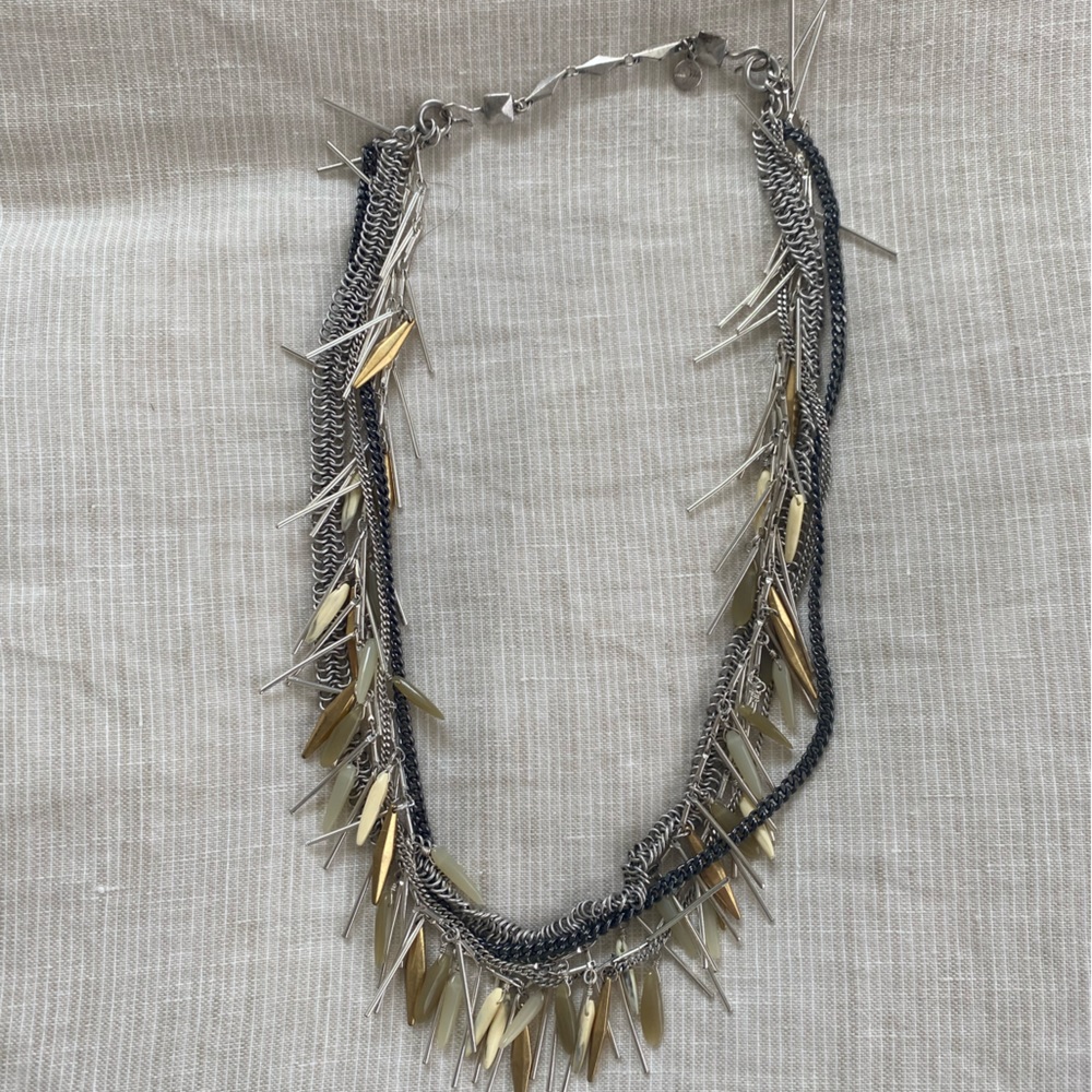 Stella & Dot Freya Fringe Necklace
